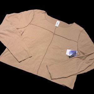 Long Sleeve Crop Shirt